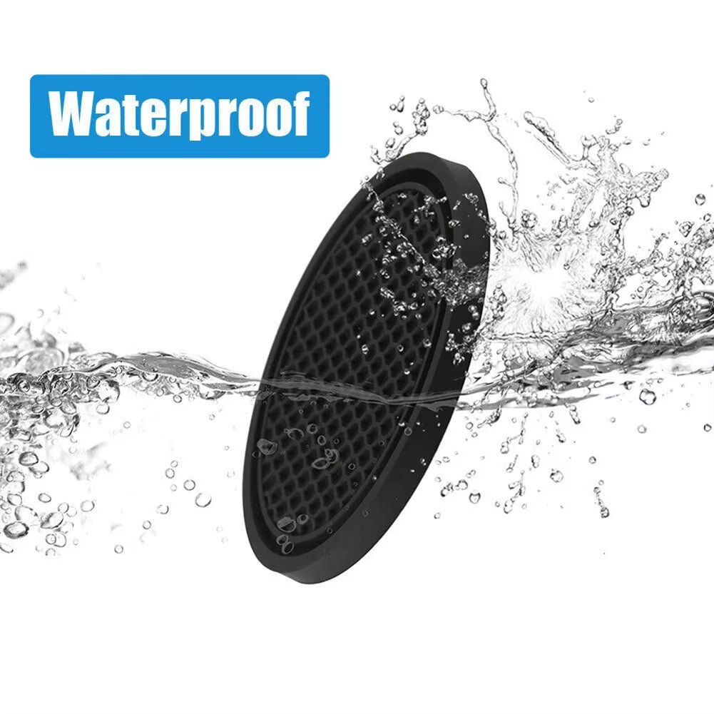 2Pcs Car Cup Holder Anti-Slip Coasters Premium PVC Car Coasters Universal Fits Perfectly for Most Cup Car Interior Accessories